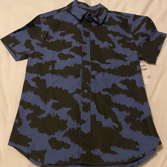 Black a blue shirt from Nordstrom - Picture 1 of 2